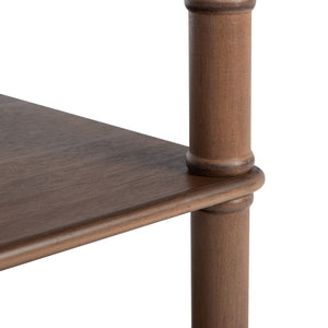 Safavieh Henric Farmhouse Chic Desk With Drawer & Shelves - Perfect For Home Office, Bedroom, Or Entryway Brown DSK5712B
