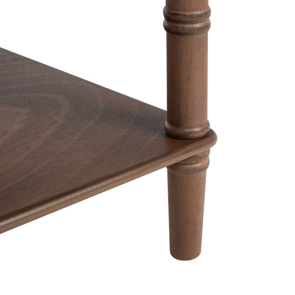 Safavieh Henric Farmhouse Chic Desk With Drawer & Shelves - Perfect For Home Office, Bedroom, Or Entryway Brown DSK5712B