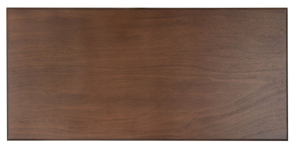 Safavieh Henric Farmhouse Chic Desk With Drawer & Shelves - Perfect For Home Office, Bedroom, Or Entryway Brown DSK5712B