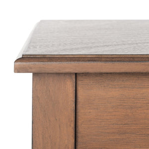 Safavieh Kaytee Charming Farmhouse Desk For Home Office – Rustic Style With Cross X Accents And Vintage Appeal Brown DSK5713C