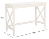 Safavieh Katelan Desk Distressed White DSK5714A