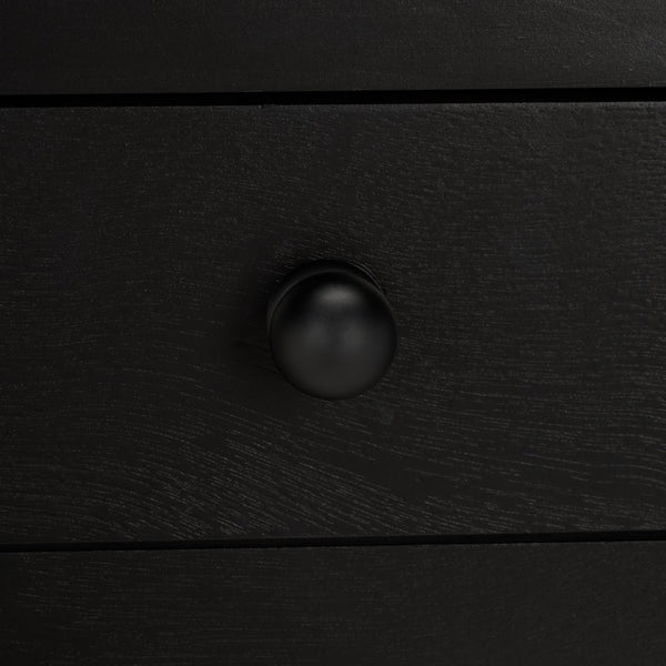 Safavieh Haven 2-drawer Wood Desk - Elevate Your Home Office With Style, Functionality, And Natural Elegance Matte Black , Wood Dsk5715b