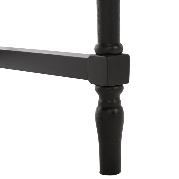 Safavieh Haven 2-drawer Wood Desk - Elevate Your Home Office With Style, Functionality, And Natural Elegance Matte Black , Wood Dsk5715b