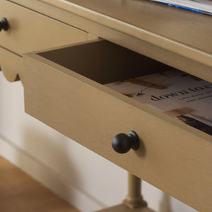 Safavieh Haven 2-drawer Wood Desk - Elevate Your Home Office With Style, Functionality, And Natural Elegance Desert Brown Wood Dsk5715c