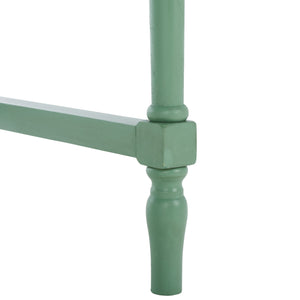 Safavieh Haven 2-drawer Wood Desk - Elevate Your Home Office With Style, Functionality, And Natural Elegance Sage Green Wood Dsk5715d