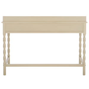 Safavieh Astaroth Desk - Contemporary Workspace Solution For Home Offices, Stylish Design, Enhanced Productivity Sand Pine Wood,Mdf Dsk5716a