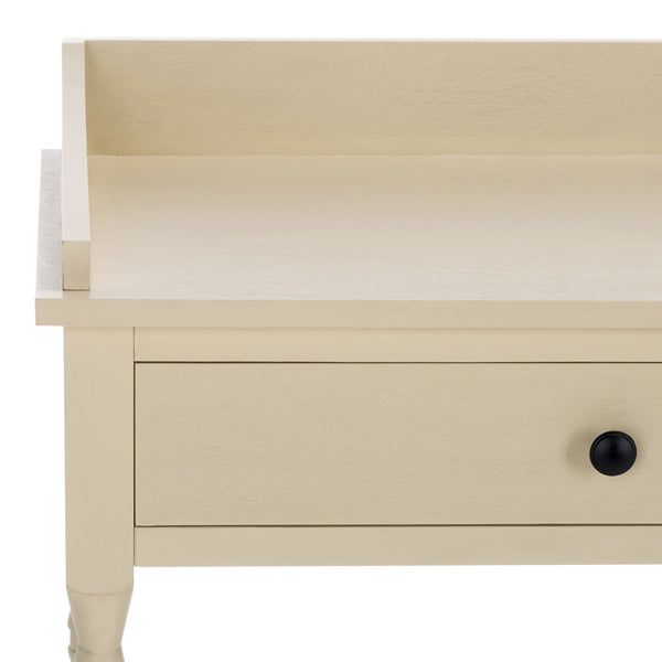 Safavieh Astaroth Desk - Contemporary Workspace Solution For Home Offices, Stylish Design, Enhanced Productivity Sand Pine Wood,Mdf Dsk5716a