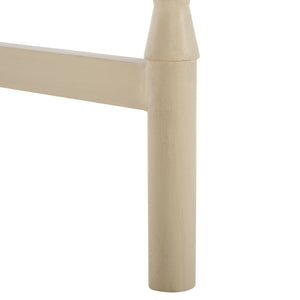 Safavieh Astaroth Desk - Elegant Minimalist Workspace Solution For Compact Rooms & Modern Home Offices Sand DSK5716A