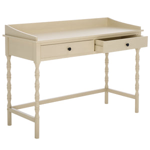 Safavieh Astaroth Desk - Contemporary Workspace Solution For Home Offices, Stylish Design, Enhanced Productivity Sand Pine Wood,Mdf Dsk5716a