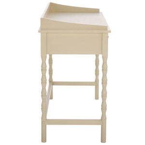 Safavieh Astaroth Desk - Contemporary Workspace Solution For Home Offices, Stylish Design, Enhanced Productivity Sand Pine Wood,Mdf Dsk5716a