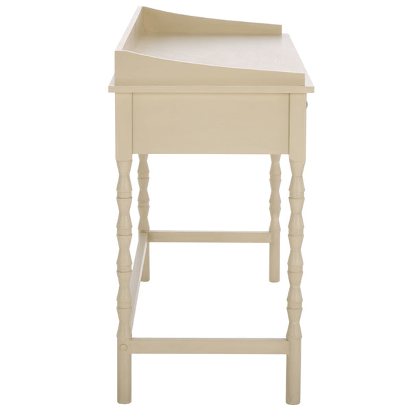 Safavieh Astaroth Desk - Contemporary Workspace Solution For Home Offices, Stylish Design, Enhanced Productivity Sand Pine Wood,Mdf Dsk5716a