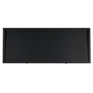 Safavieh Astaroth Desk - Elegant Minimalist Workspace Solution For Compact Rooms & Modern Home Offices Matte Black DSK5716B