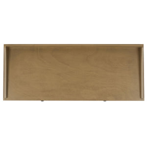 Safavieh Astaroth Desk - Elegant Minimalist Workspace Solution For Compact Rooms & Modern Home Offices Desert Brown DSK5716C