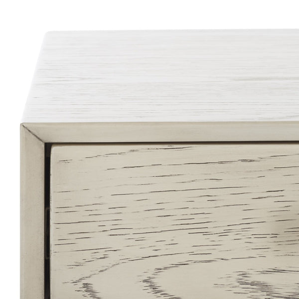 Safavieh Scully 3 Drawer Desk - Stylish Mid-Century And French Farmhouse Blend For Organized Home Office Spaces White Wash DSK6401A