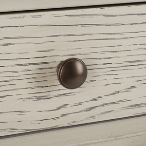 Safavieh Scully 3 Drawer Desk - Stylish Mid-Century And French Farmhouse Blend For Organized Home Office Spaces White Wash DSK6401A