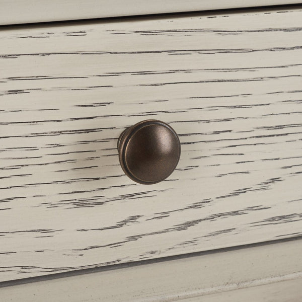 Safavieh Scully 3 Drawer Desk - Stylish Mid-Century And French Farmhouse Blend For Organized Home Office Spaces White Wash DSK6401A