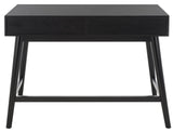 Safavieh Scully 3 Drawer Desk XII23 Black Wood DSK6401B