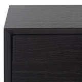 Safavieh Scully 3 Drawer Desk XII23 Black Wood DSK6401B