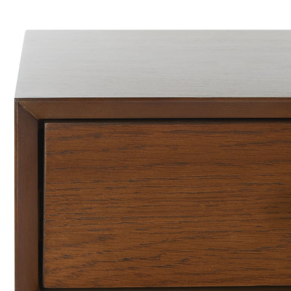 Safavieh Scully 3 Drawer Desk - Stylish Mid-Century And French Farmhouse Blend For Organized Home Office Spaces Oak DSK6401C