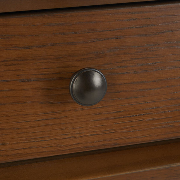 Safavieh Scully 3 Drawer Desk - Stylish Mid-Century And French Farmhouse Blend For Organized Home Office Spaces Oak DSK6401C