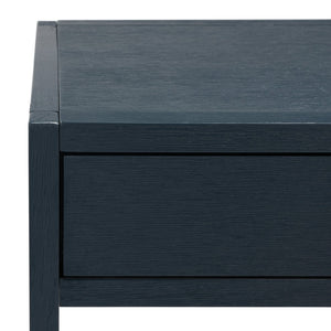 Safavieh Esther Modern 2-Drawer Desk - Spacious Work Surface & Elegant Design For Home Office Or Study Nook Navy DSK9200A