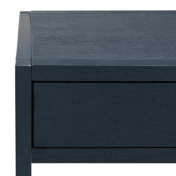 Safavieh Esther Modern 2-Drawer Desk - Spacious Work Surface & Elegant Design For Home Office Or Study Nook Navy DSK9200A
