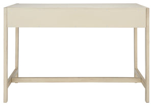 Safavieh Esther Modern 2-Drawer Desk - Spacious Work Surface & Elegant Design For Home Office Or Study Nook Antique White DSK9200B