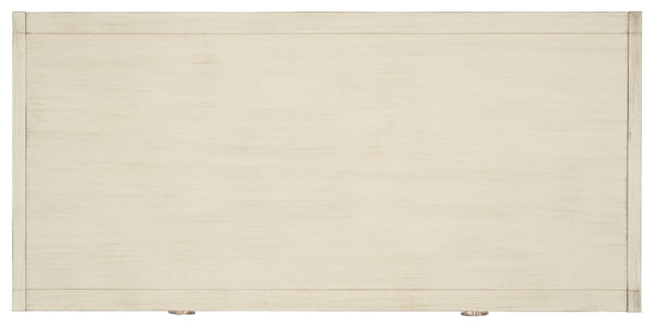 Safavieh Esther Modern 2-Drawer Desk - Spacious Work Surface & Elegant Design For Home Office Or Study Nook Antique White DSK9200B