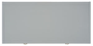 Safavieh Esther Modern 2-Drawer Desk - Spacious Work Surface & Elegant Design For Home Office Or Study Nook Grey DSK9200D