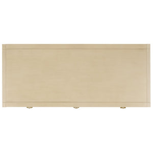 Safavieh Sadie 3 Drawer Writing Desk Bold Navy Finish for Home Office or Study Nook Antique White DSK9201B