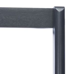 Safavieh Pamella Leaning Desk With Two Open Shelves – Stylish, Space-Saving Solution For Small Rooms Honey Brown / Charcoal DSK9400A