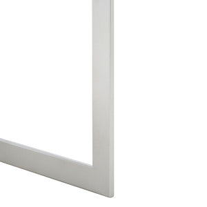 Safavieh Enzo Glamorous Mirrored Desk With 2 Drawers & Greek Key Legs | Stylish Home Office Accent Table DSK9700A