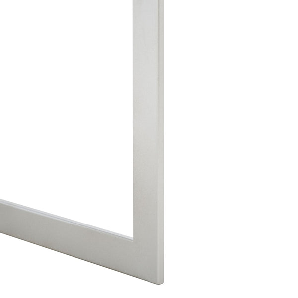 Safavieh Enzo Glamorous Mirrored Desk With 2 Drawers & Greek Key Legs | Stylish Home Office Accent Table DSK9700A