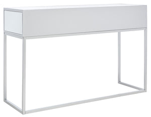 Safavieh Aster Mirrored Desk With 2 Drawers - Chic Silver Glam Home Office Furniture For Modern Spaces DSK9701A