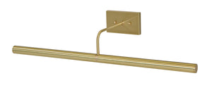 House Of Troy Direct Wire Slim-line 14" Picture Lights - Elegant, Sleek Design For Stunning Artwork Illumination Satin Brass Metal Dsl24-51