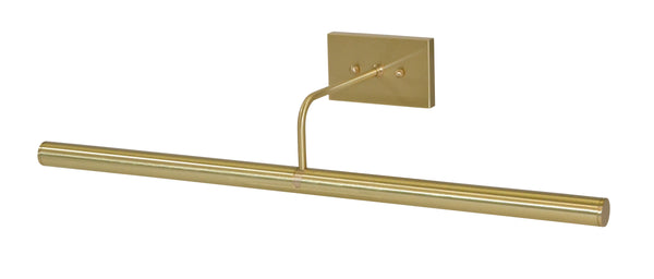 House Of Troy Direct Wire Slim-line 14" Picture Lights - Elegant, Sleek Design For Stunning Artwork Illumination Satin Brass Metal Dsl24-51