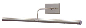 House Of Troy Direct Wire Slim-line 14" Picture Lights - Elegant, Sleek Design For Stunning Artwork Illumination Satin Nickel Metal Dsl24-52