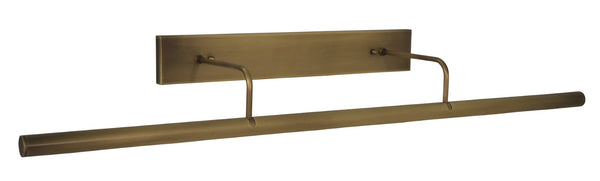 House Of Troy Direct Wire Slim-line 14" Picture Lights - Elegant, Sleek Design For Stunning Artwork Illumination Antique Brass Metal Dsl36-71
