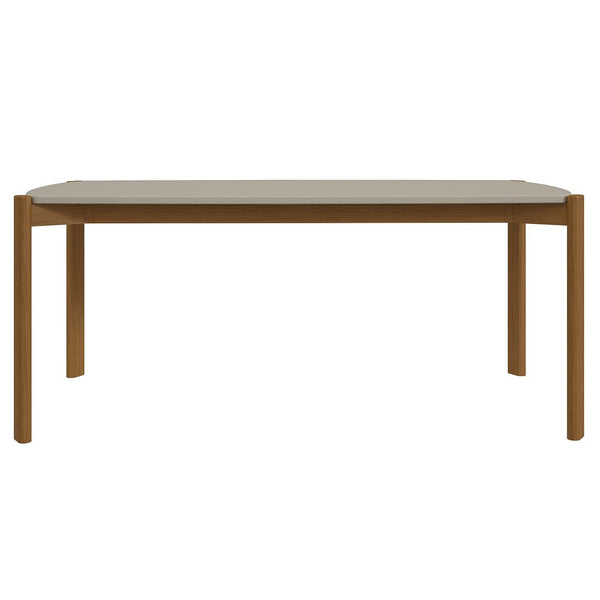 Manhattan Comfort Gales Mid-Century Modern Dining Table Greige DT-79620-OW