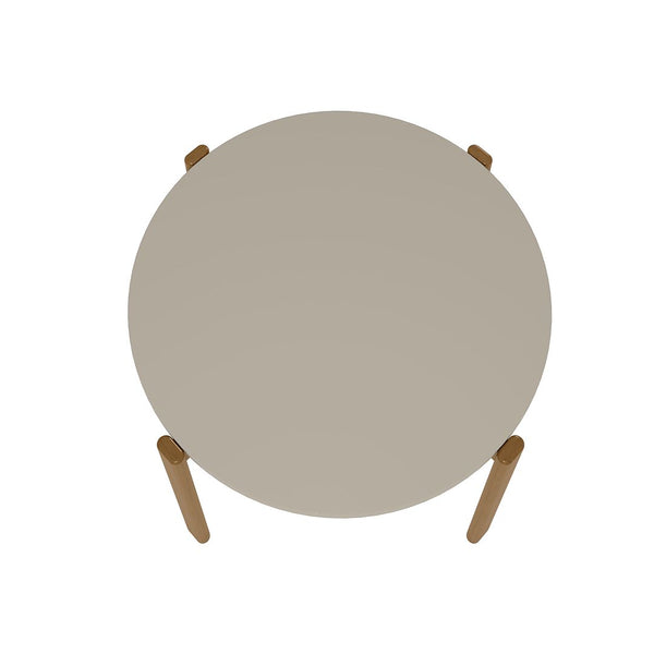 Manhattan Comfort Gales Mid-Century Modern Dining Table Greige DT-82705-OW