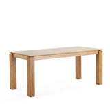 Rockaway 70.86 Dining Table in Nature DT02-NA Manhattan Comfort