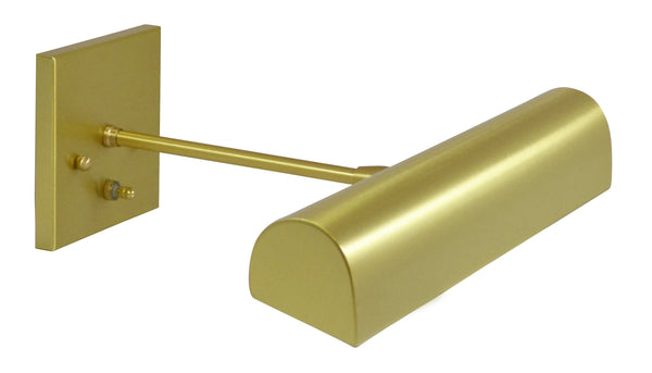 House Of Troy Direct Wire Classic Traditional 8" Picture Lights - Illuminate Your Artwork With Timeless Elegance Satin Brass Metal Dt14-51