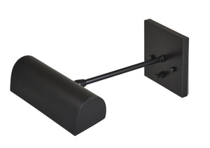 House Of Troy Direct Wire Classic Traditional 8" Picture Lights - Illuminate Your Artwork With Timeless Elegance Mahogany Bronze Metal Dt8-81