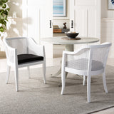 Safavieh Rina Dining Chair White/Black DCH9501A