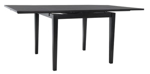 Safavieh Cullen Extendable Dining Table – Elegant Rubberwood Design For 4 To 6 Guests, Versatile For Any Space Black DTB1001A