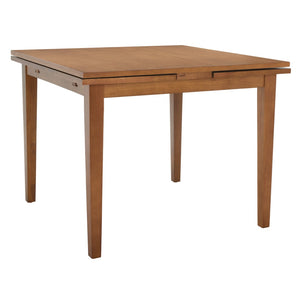 Safavieh Cullen Extendable Dining Table – Elegant Rubberwood Design For 4 To 6 Guests, Versatile For Any Space Brown DTB1001B