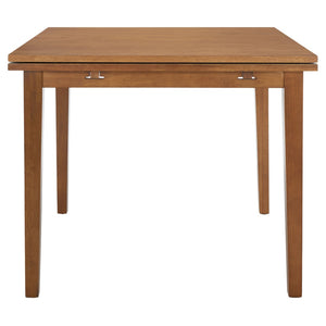 Safavieh Cullen Extendable Dining Table – Elegant Rubberwood Design For 4 To 6 Guests, Versatile For Any Space Brown DTB1001B