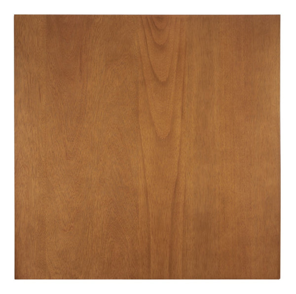 Safavieh Cullen Extendable Dining Table – Elegant Rubberwood Design For 4 To 6 Guests, Versatile For Any Space Brown DTB1001B