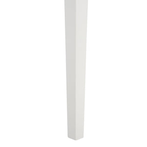 Safavieh Cullen Extendable Dining Table – Elegant Rubberwood Design For 4 To 6 Guests, Versatile For Any Space White DTB1001C