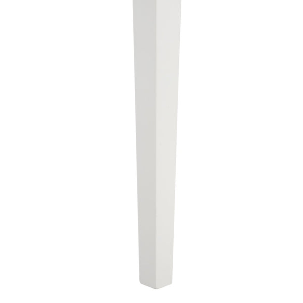 Safavieh Cullen Extendable Dining Table – Elegant Rubberwood Design For 4 To 6 Guests, Versatile For Any Space White DTB1001C
